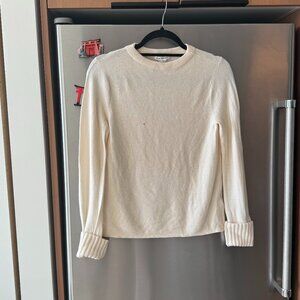Club Monaco Cashmere Crewneck Sweater in Shell